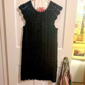 Knitted Dress. Very cute.  Navy.